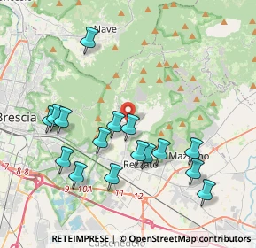 Mappa 25082 Botticino BS, Italia (3.99188)