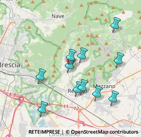 Mappa 25082 Botticino BS, Italia (3.66818)