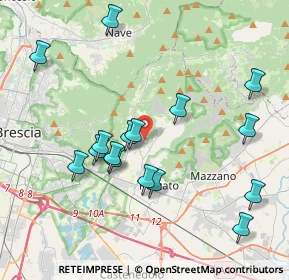 Mappa 25082 Botticino BS, Italia (4.0125)