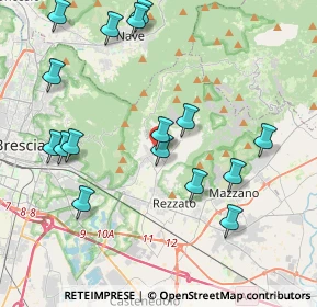 Mappa 25082 Botticino BS, Italia (4.42188)