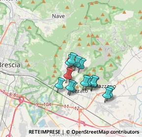 Mappa 25082 Botticino BS, Italia (2.54643)