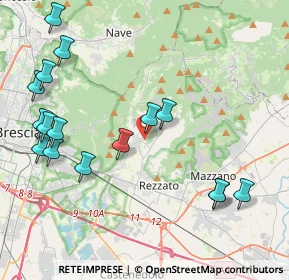 Mappa 25082 Botticino BS, Italia (4.85188)