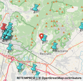 Mappa 25082 Botticino BS, Italia (6.277)