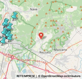 Mappa 25082 Botticino BS, Italia (7.19643)