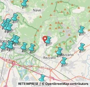Mappa 25082 Botticino BS, Italia (5.8025)