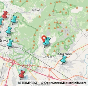 Mappa 25082 Botticino BS, Italia (6.29583)