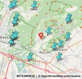 Mappa 25082 Botticino BS, Italia (5.35474)