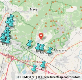 Mappa 25082 Botticino BS, Italia (5.7395)