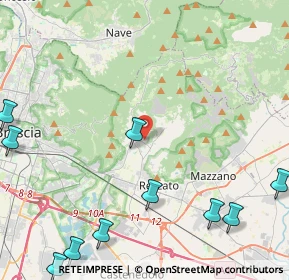 Mappa 25082 Botticino BS, Italia (6.55545)