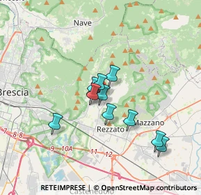 Mappa 25082 Botticino BS, Italia (2.49364)