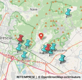 Mappa 25082 Botticino BS, Italia (4.315)