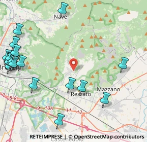 Mappa 25082 Botticino BS, Italia (6.0205)