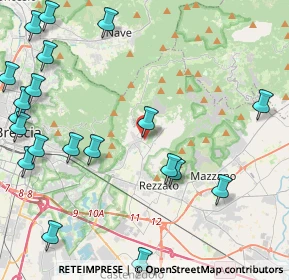 Mappa 25082 Botticino BS, Italia (5.836)