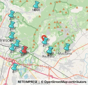 Mappa 25082 Botticino BS, Italia (4.86692)