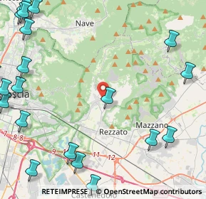 Mappa 25082 Botticino BS, Italia (6.8265)