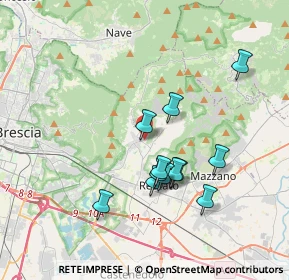 Mappa 25082 Botticino BS, Italia (3.2675)