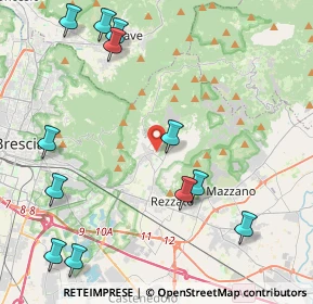 Mappa 25082 Botticino BS, Italia (5.315)