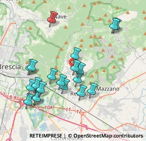 Mappa 25082 Botticino BS, Italia (3.8775)