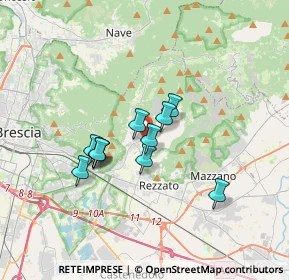 Mappa 25082 Botticino BS, Italia (2.56455)