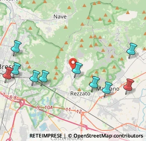 Mappa 25082 Botticino BS, Italia (5.61)