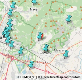 Mappa 25082 Botticino BS, Italia (5.8415)