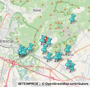 Mappa 25082 Botticino BS, Italia (3.91933)