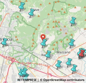 Mappa 25082 Botticino BS, Italia (6.5945)