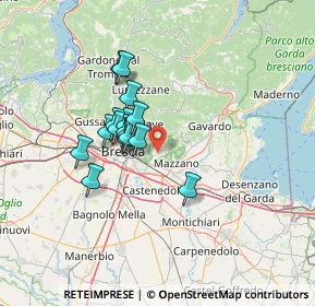 Mappa 25082 Botticino BS, Italia (9.975)