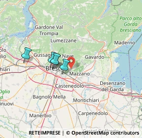 Mappa 25082 Botticino BS, Italia (33.76364)