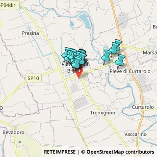 Mappa Via XX Settembre, 35016 Piazzola sul Brenta PD, Italia (0.971)