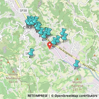 Mappa Via Cima Carega, 36072 Chiampo VI, Italia (0.8875)
