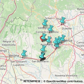 Mappa Via Cima Carega, 36072 Chiampo VI, Italia (12.12588)