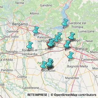 Mappa Via Ospedale Vecchio, 25032 Chiari BS, Italia (11.49158)
