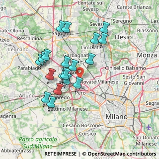 Mappa Viale delle Industrie, 20020 Arese MI, Italia (6.75737)