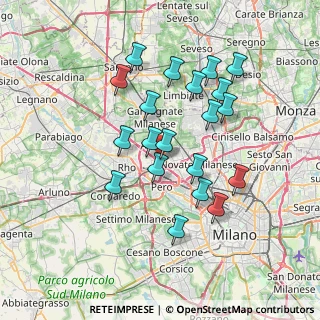 Mappa Viale delle Industrie, 20020 Arese MI, Italia (6.629)