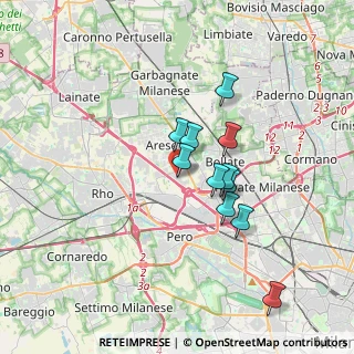 Mappa Viale delle Industrie, 20020 Arese MI, Italia (2.57364)