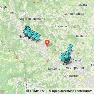 Mappa Via Verdi Giuseppe, 36072 Chiampo VI, Italia (2.0165)