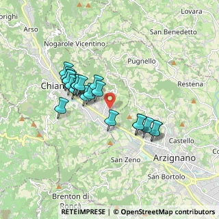 Mappa Via Puccini, 36072 Chiampo VI, Italia (1.5275)