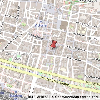 Mappa Via Felice Cavallotti, 20, 25121 Brescia, Brescia (Lombardia)