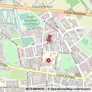Mappa Via Generale Enrico Caviglia, 9, 20017 Rho, Milano (Lombardia)