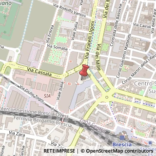 Mappa Via Fratelli Ugoni, 36, 25126 Brescia, Brescia (Lombardia)