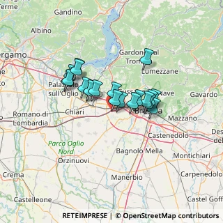 Mappa Via Mulini, 25039 Travagliato BS, Italia (9.8515)