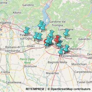 Mappa Via Mulini, 25039 Travagliato BS, Italia (8.93941)