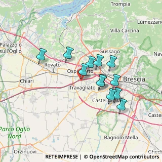 Mappa Via Mulini, 25039 Travagliato BS, Italia (5.805)