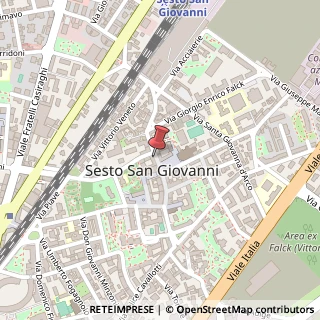 Mappa Via Dante Alighieri, 57, 20099 Sesto San Giovanni, Milano (Lombardia)