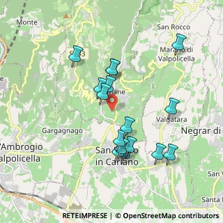 Mappa Via Campolongo, 37022 Fumane VR, Italia (1.7475)
