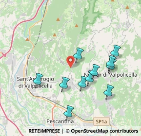 Mappa Via Campolongo, 37022 Fumane VR, Italia (3.70091)