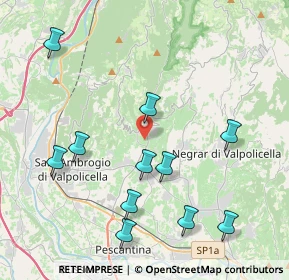 Mappa Via Campolongo, 37022 Fumane VR, Italia (4.45273)