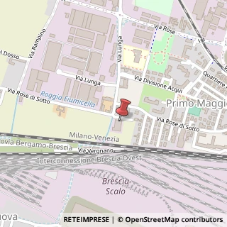 Mappa Via Lunga, 51, 25126 Brescia, Brescia (Lombardia)
