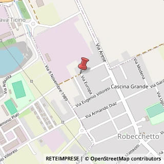 Mappa Via cavour camillo benso 1, 21015 Robecchetto con Induno, Milano (Lombardia)